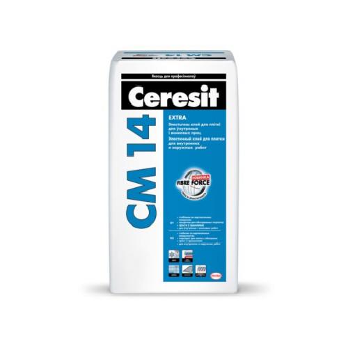 Ceresit CM14 წებოცემენტი, ნაცრისფერი, 25 კგ — წებოცემენტი